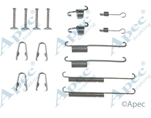 APEC BRAKING Piederumu komplekts, Bremžu loki KIT781